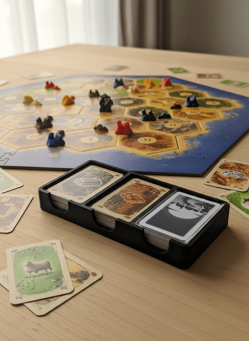 Dispensador de cartas de Catán imagen 3
