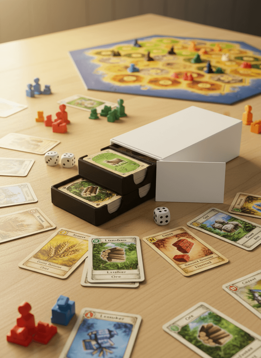 Dispensador de cartas de Catán imagen 4