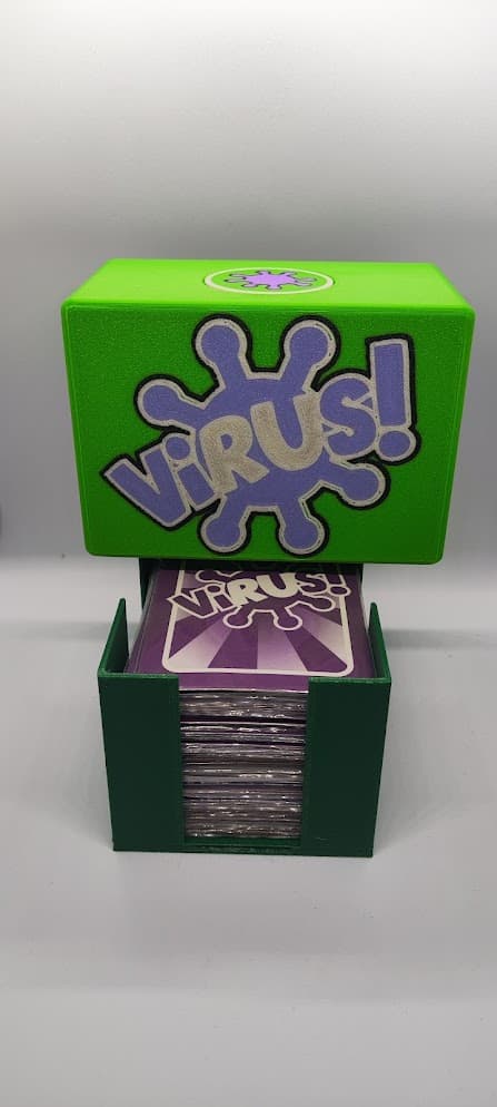Dispensador apilable para cartas Virus imagen 2